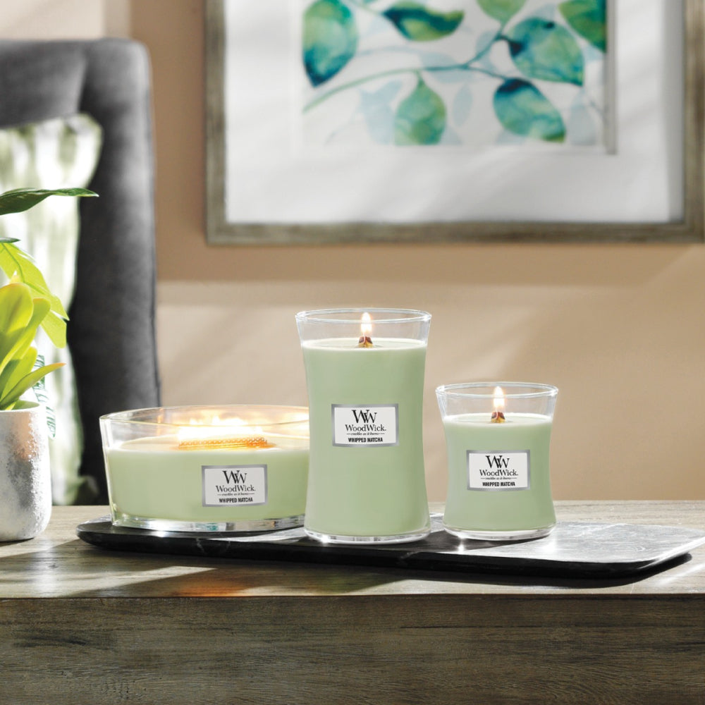 WoodWick Candle - Large Whipped Matcha