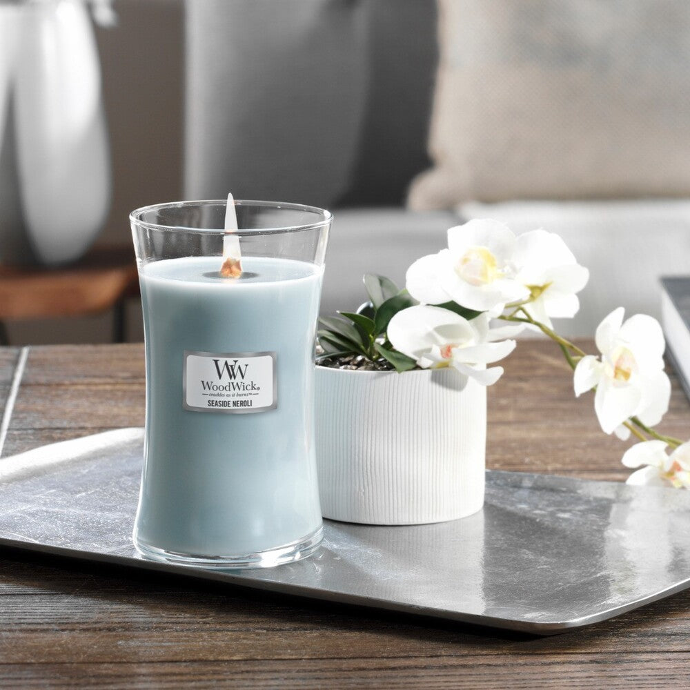 WoodWick Candle - Large Seaside Neroli