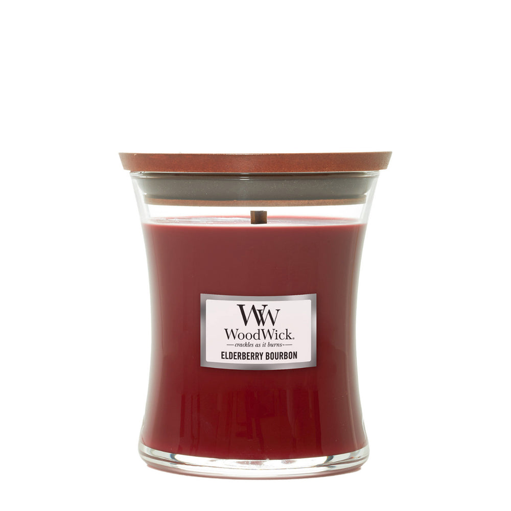 WoodWick Candle - Medium Elderberry Bourbon