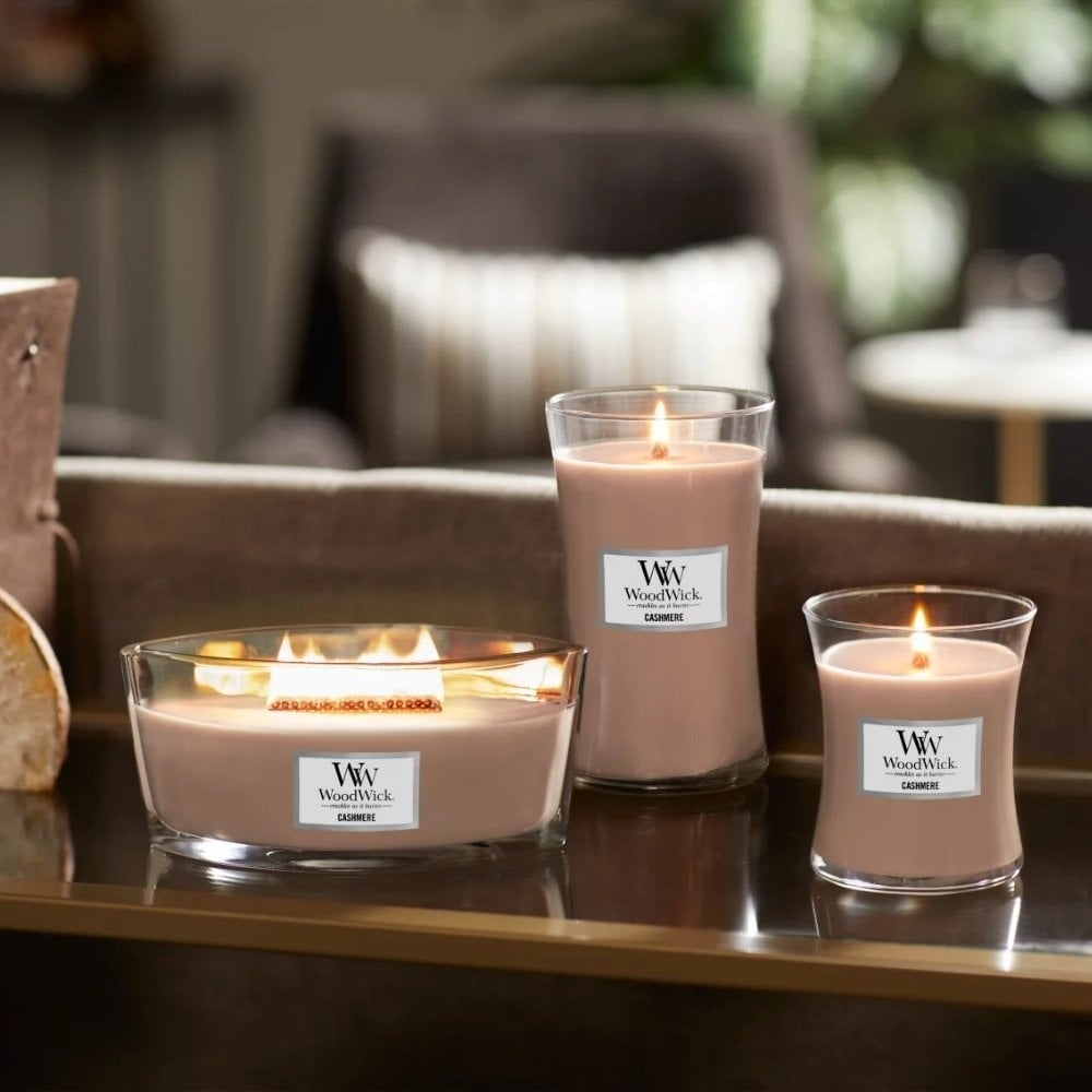 WoodWick Candle - Medium Cashmere