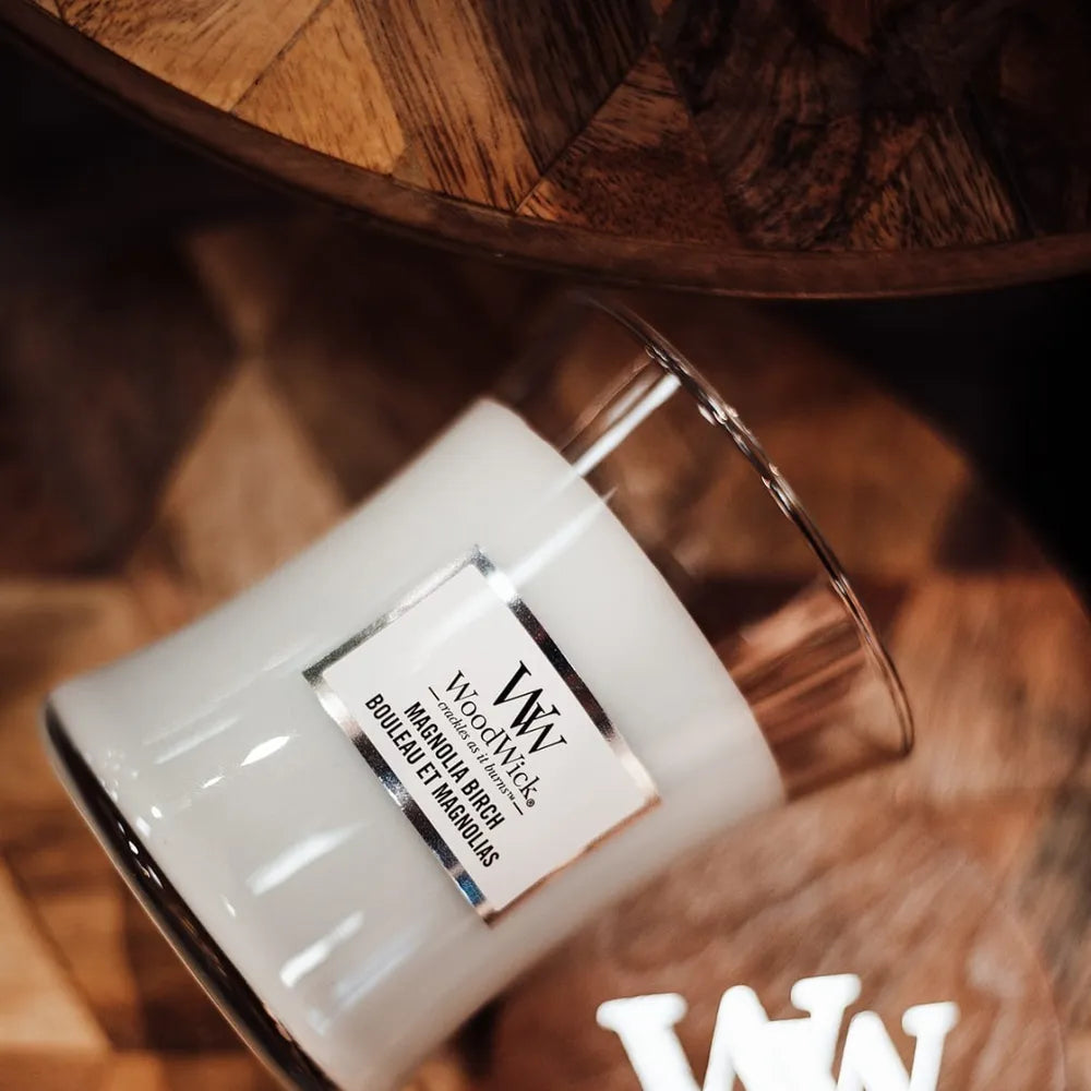 WoodWick Candle - Medium Magnolia Birch
