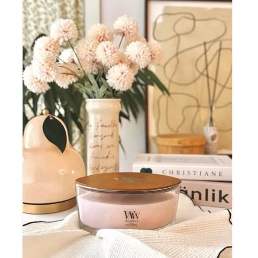 WoodWick Candle - Ellipse Sheer Tuberose