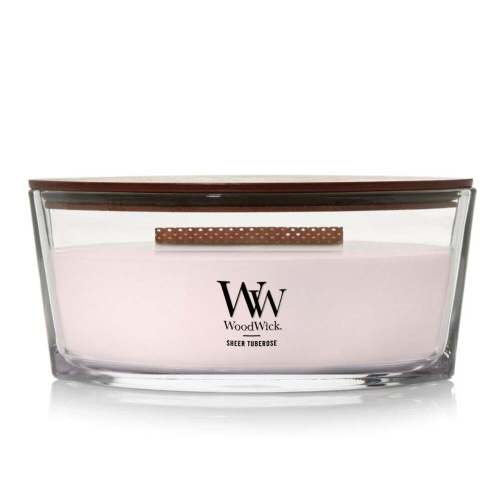 WoodWick Candle - Ellipse Sheer Tuberose