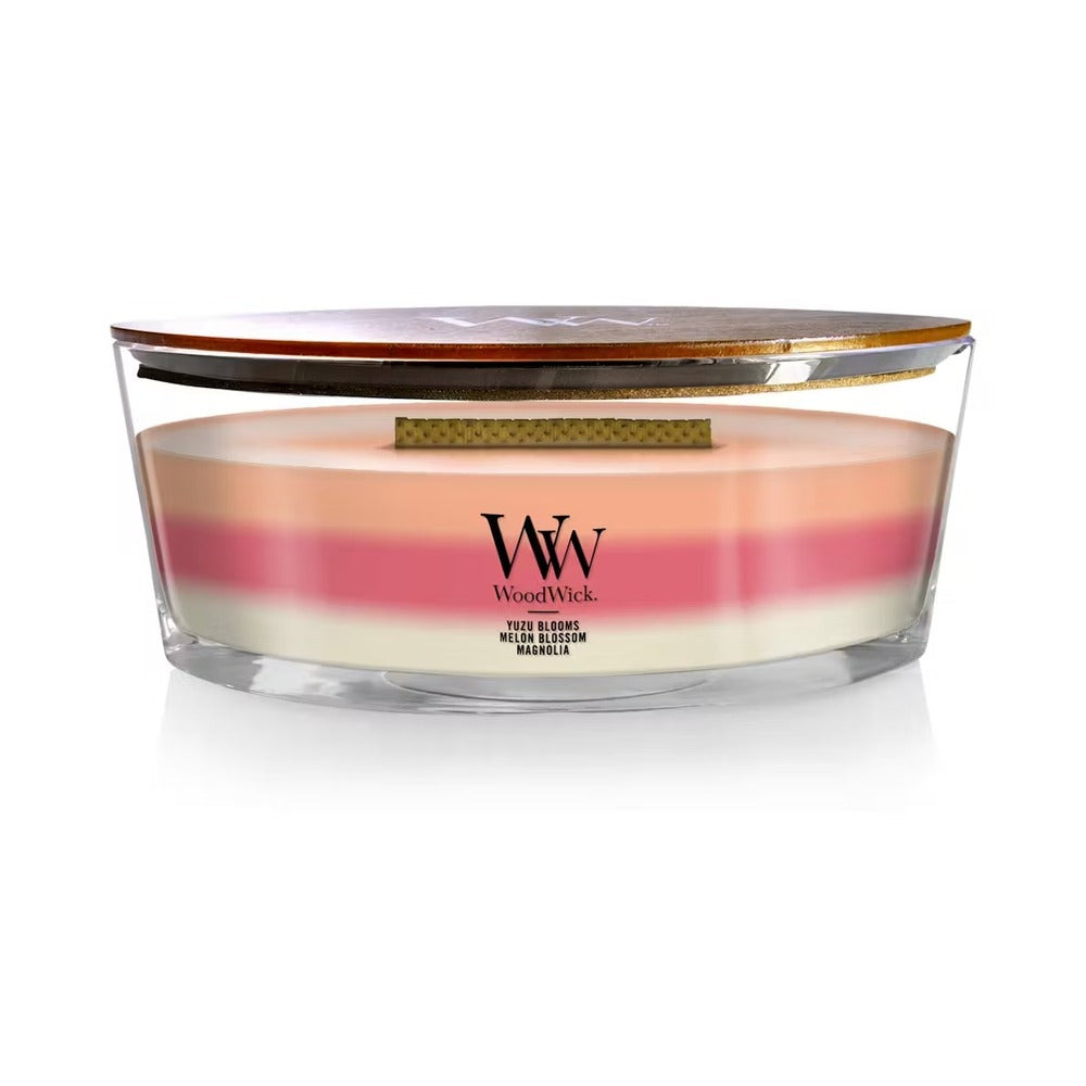 WoodWick Candle - Ellipse Trilogy Blooming Orchard