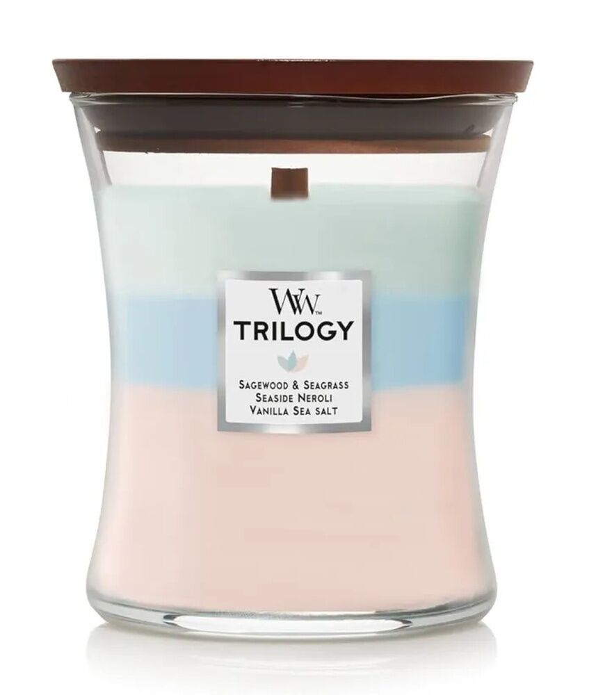 WoodWick Candle - Medium Trilogy Oceanic
