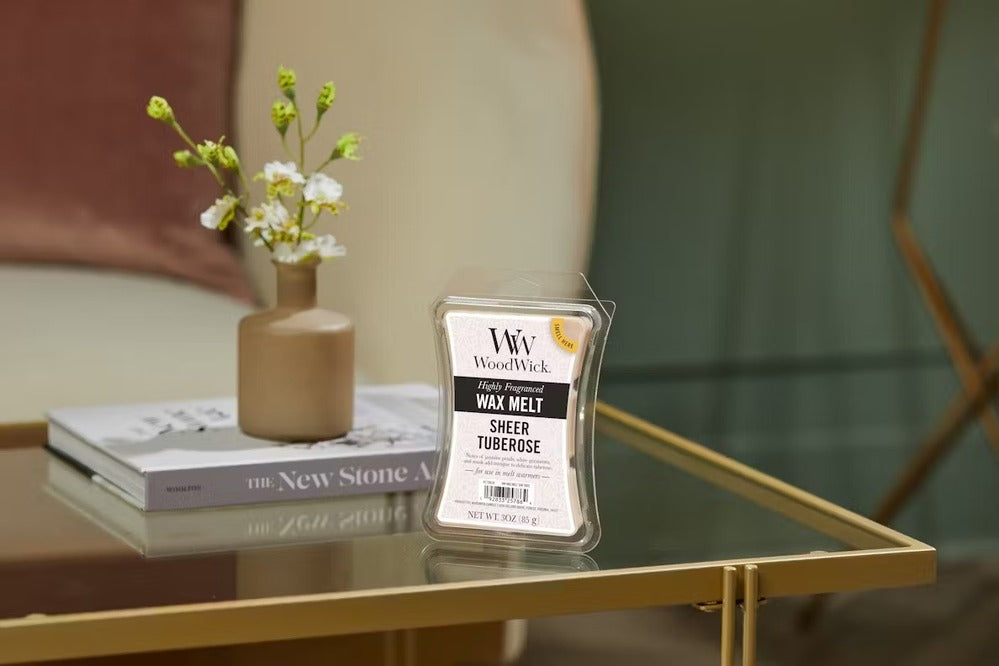 WoodWick Wax Melts - Sheer Tuberose