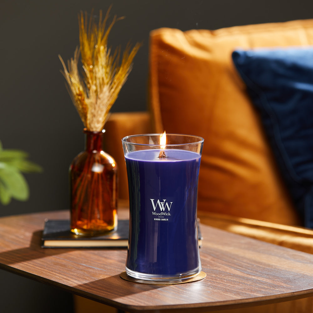 WoodWick Candle - Large Hinoki Dahlia