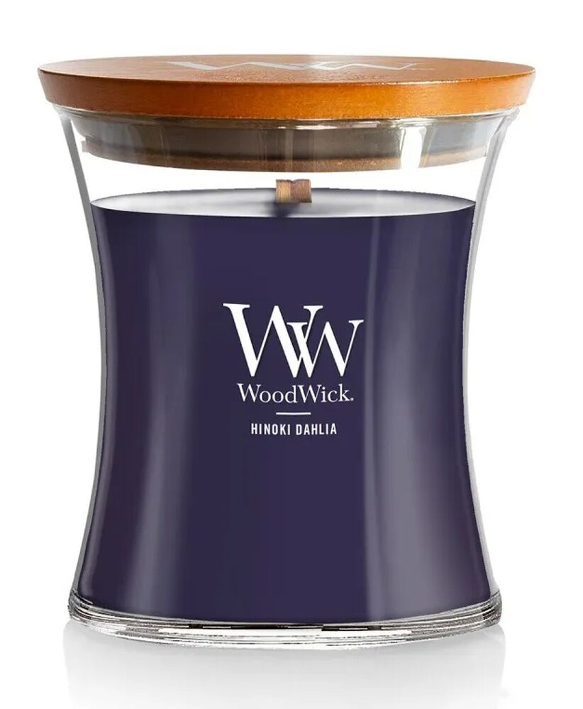 WoodWick Candle - Medium Hinoki Dahlia