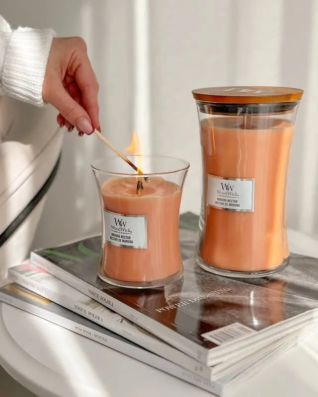 WoodWick Candle - Large Manuka Nectar