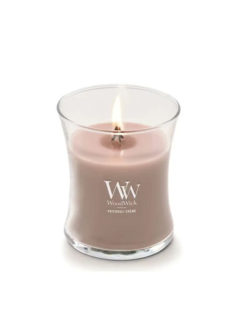 Woodwick Medium Candle - Patchouli Crème