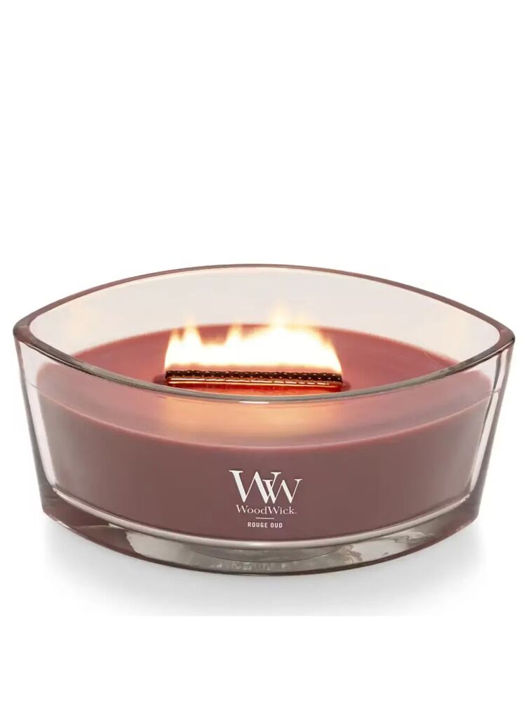 Woodwick Ellipse Candle - Rouge Oud