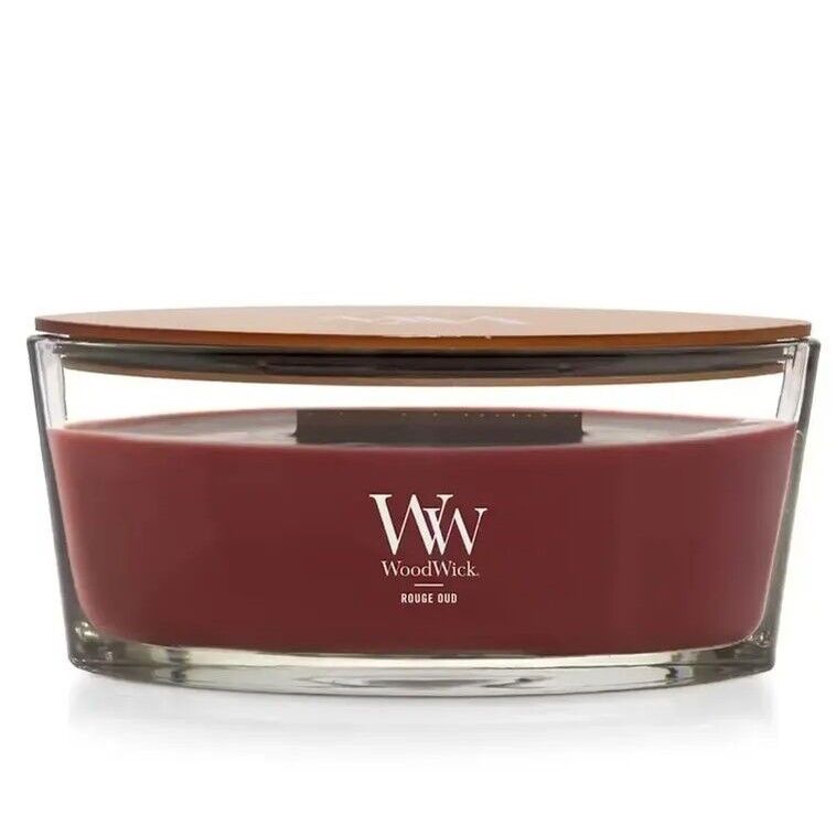 Woodwick Ellipse Candle - Rouge Oud