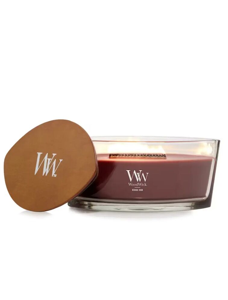 Woodwick Ellipse Candle - Rouge Oud