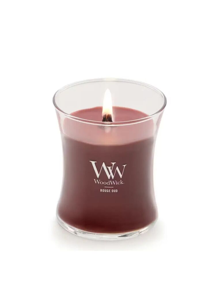 Woodwick Medium Candle - Rouge Oud