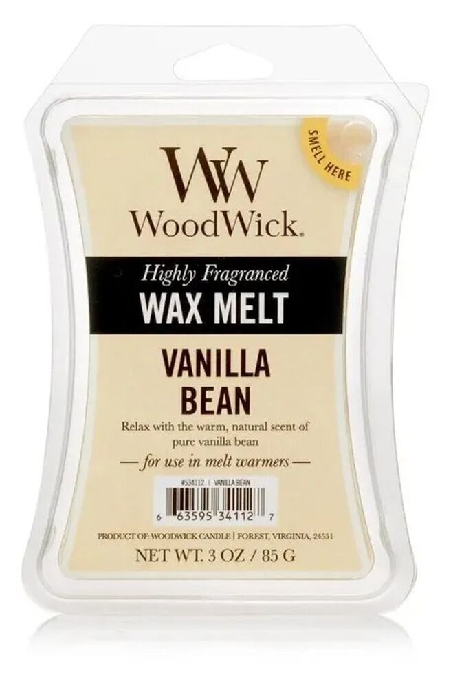 WoodWick Wax Melts - Vanilla Bean