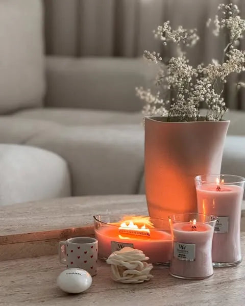 WoodWick Candle - Ellipse Rosewood