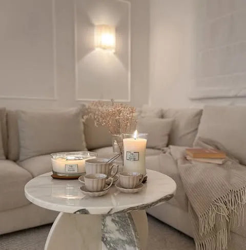 WoodWick Candle - Ellipse White Tea & Jasmine