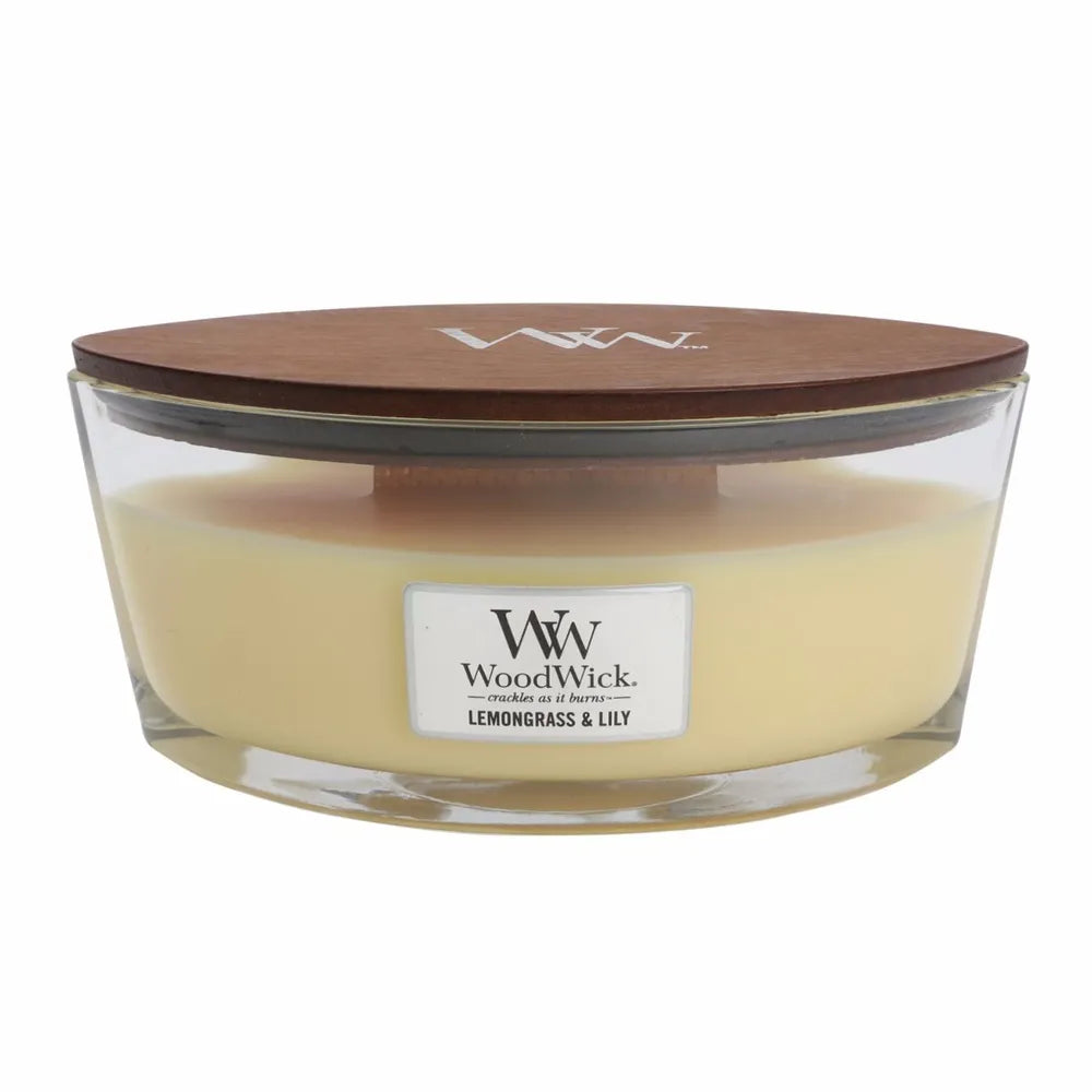 WoodWick Candle - Ellipse Lemongrass & Lily