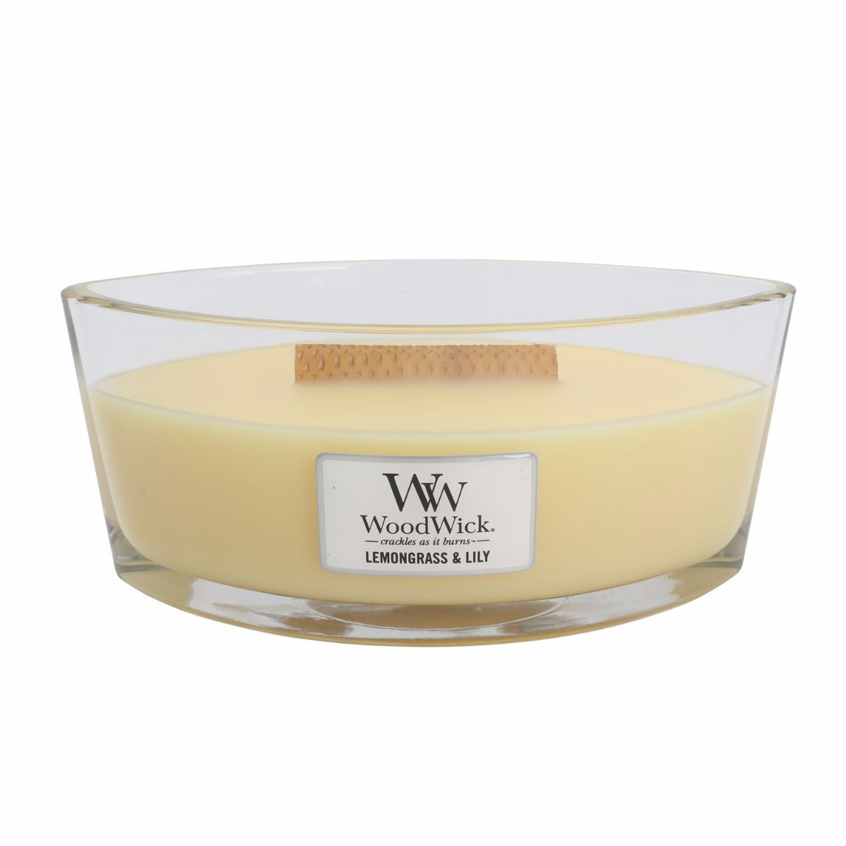 WoodWick Candle - Ellipse Lemongrass & Lily