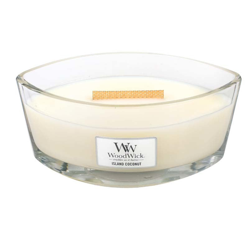 WoodWick Ellipse Candle - Island Coconut