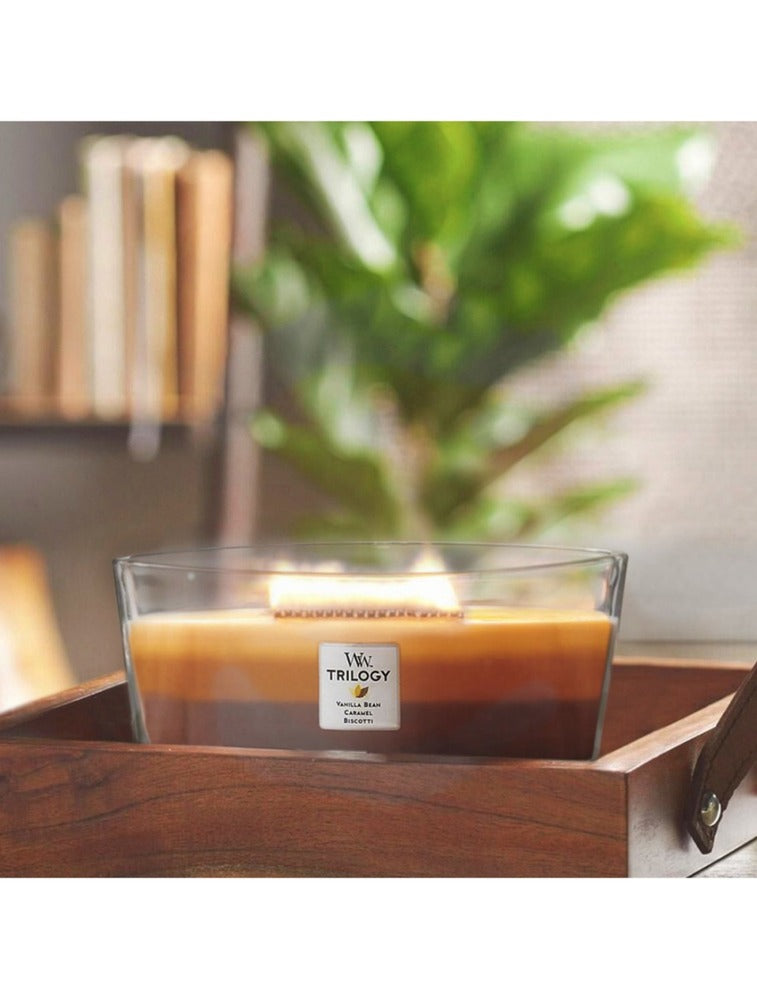 WoodWick Candle - Ellipse Trilogy Cafe Sweets