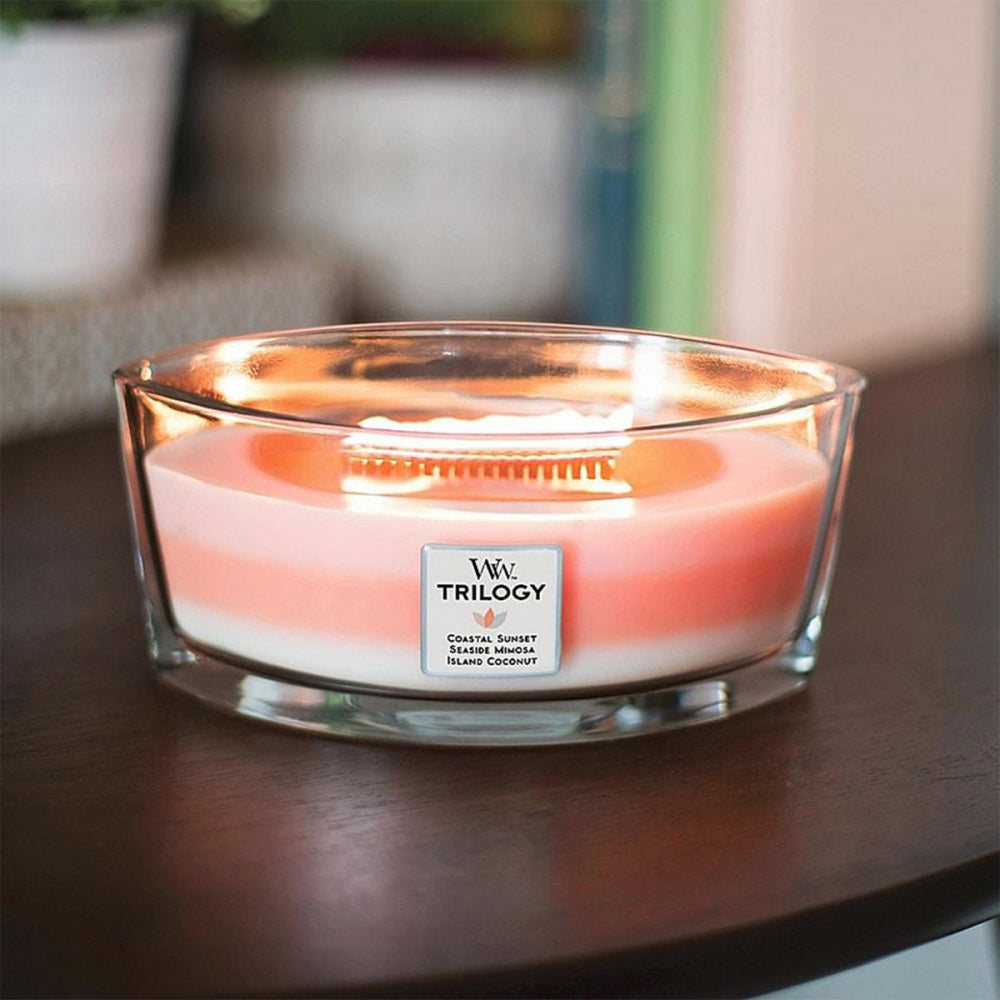 WoodWick Candle - Ellipse Trilogy Island Getaway