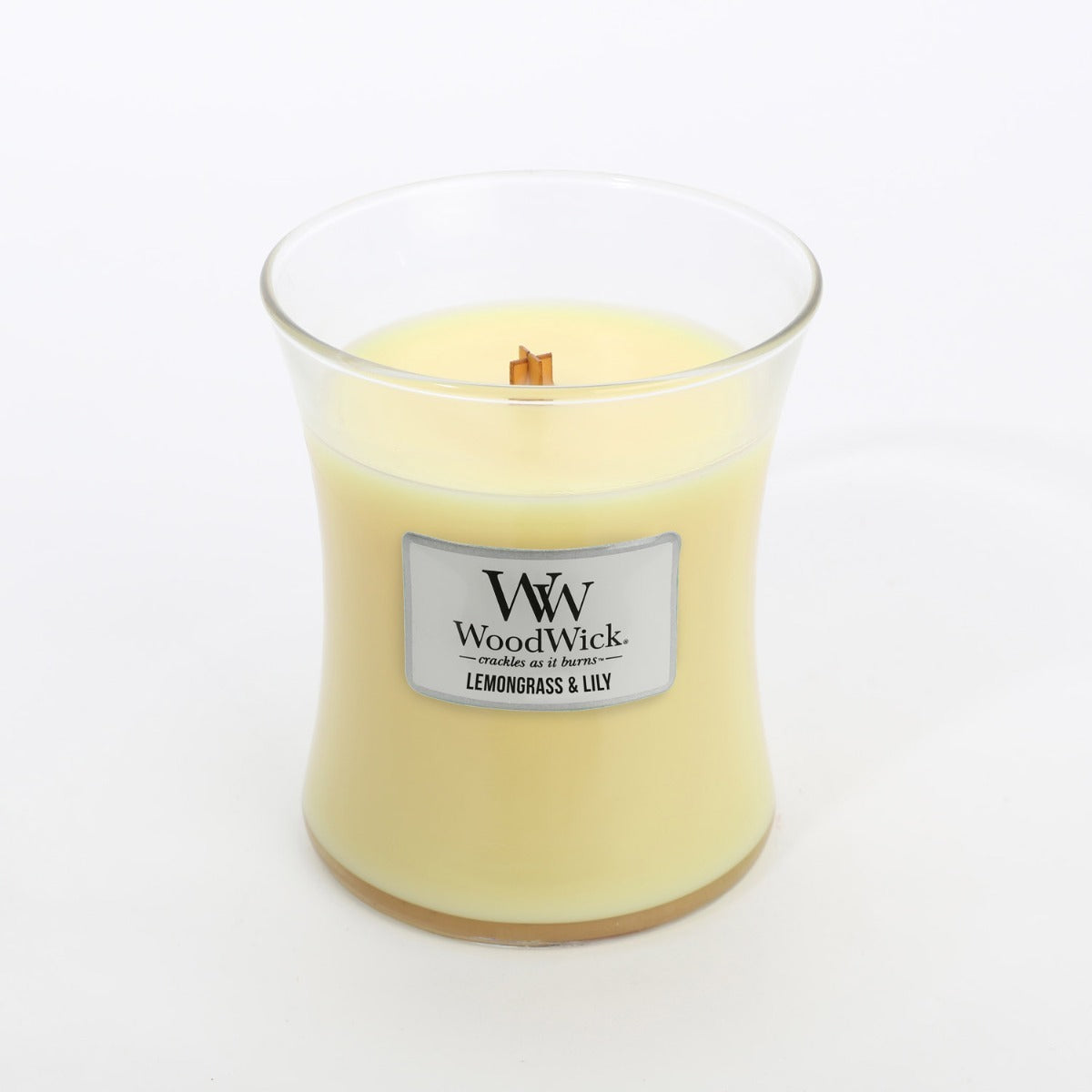 WoodWick Candle - Medium Lemongrass & Lily