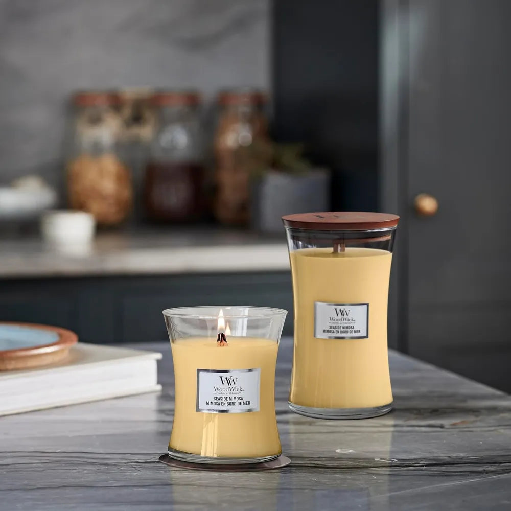 WoodWick Candle - Medium Seaside Mimosa