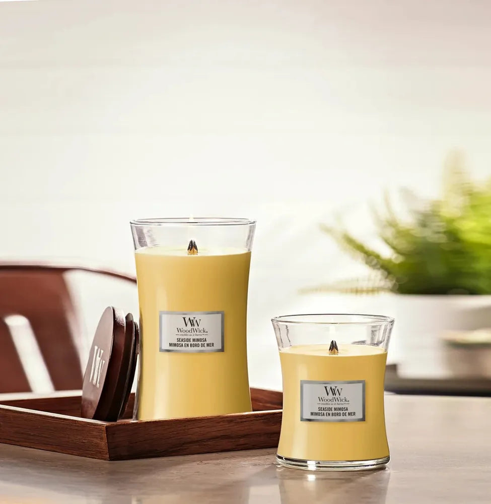 WoodWick Candle - Medium Seaside Mimosa