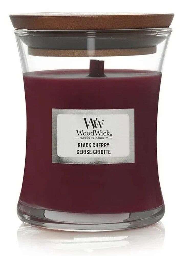WoodWick Candle - Medium Black Cherry