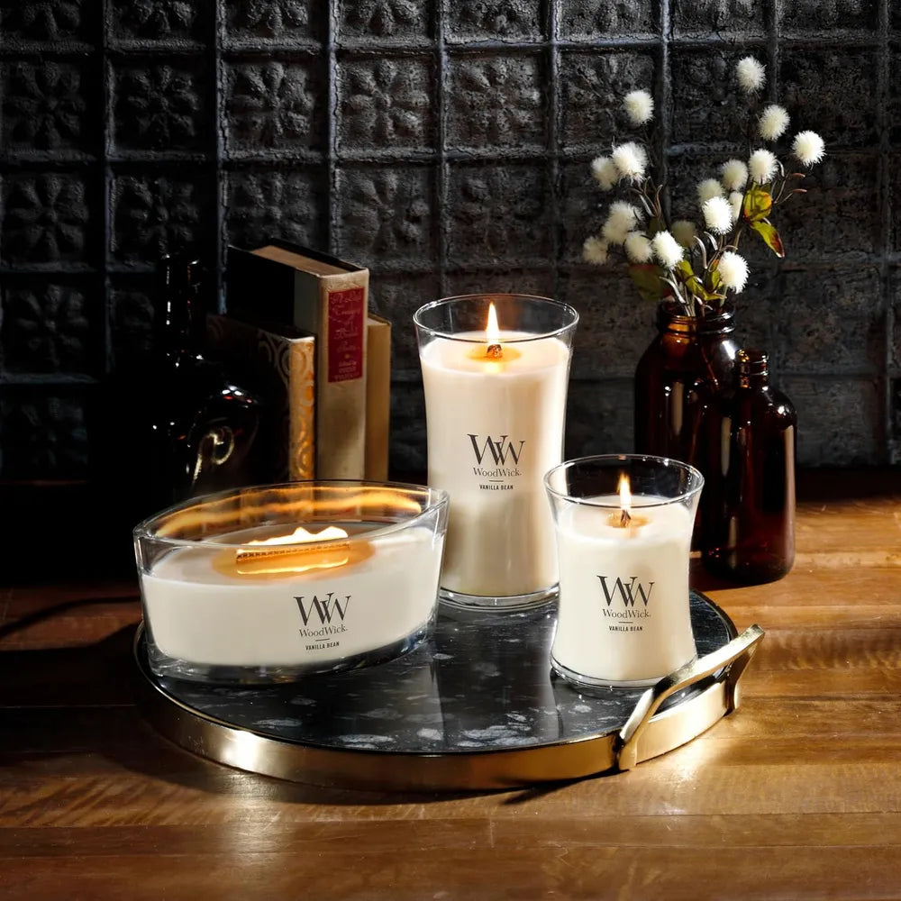 WoodWick Candle - Medium Vanilla Bean