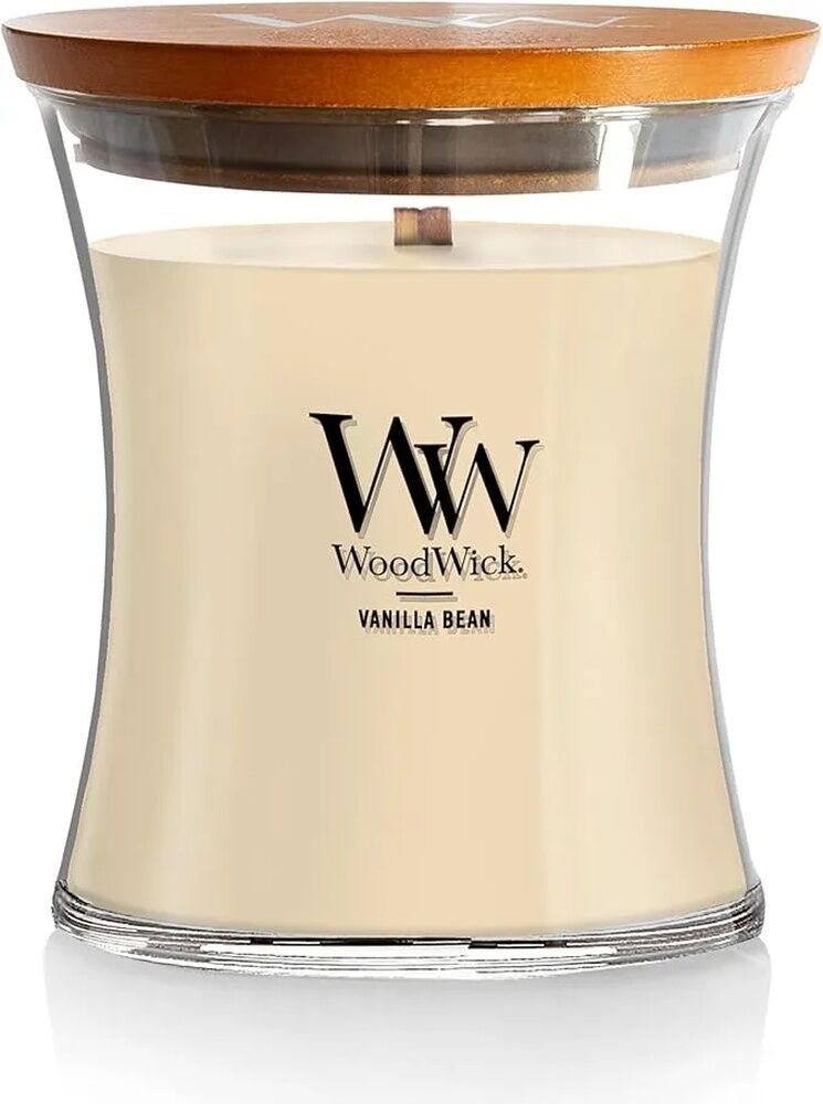 WoodWick Candle - Medium Vanilla Bean