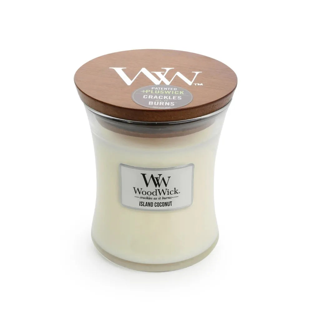 WoodWick Candle - Medium Island Coconut