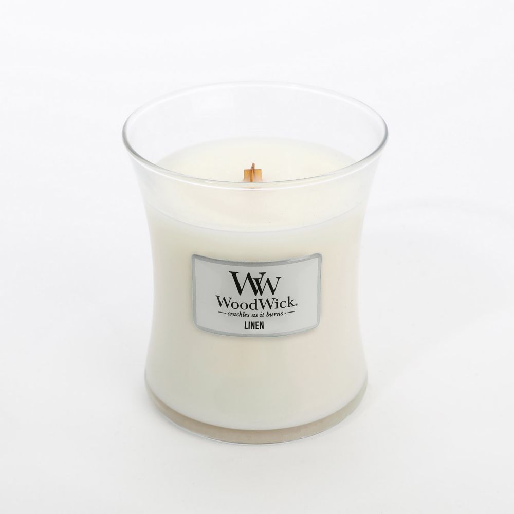 WoodWick Candle - Medium Linen