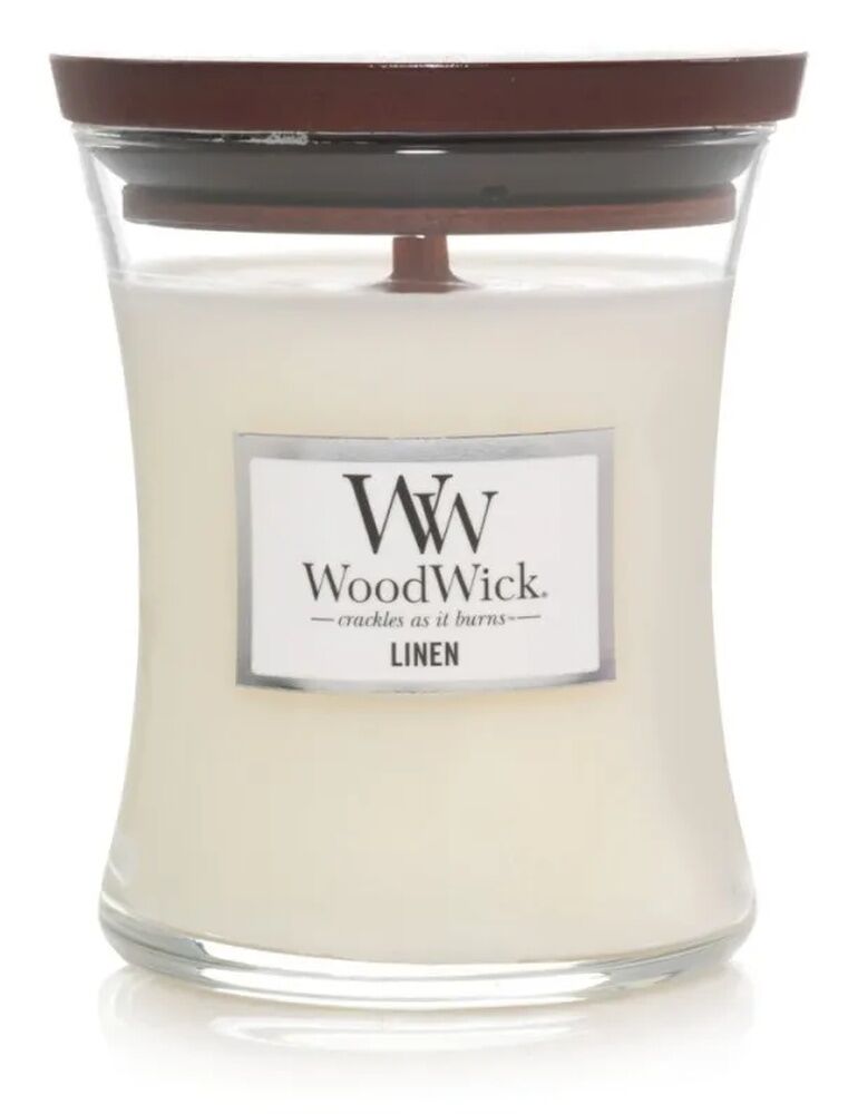 WoodWick Candle - Medium Linen