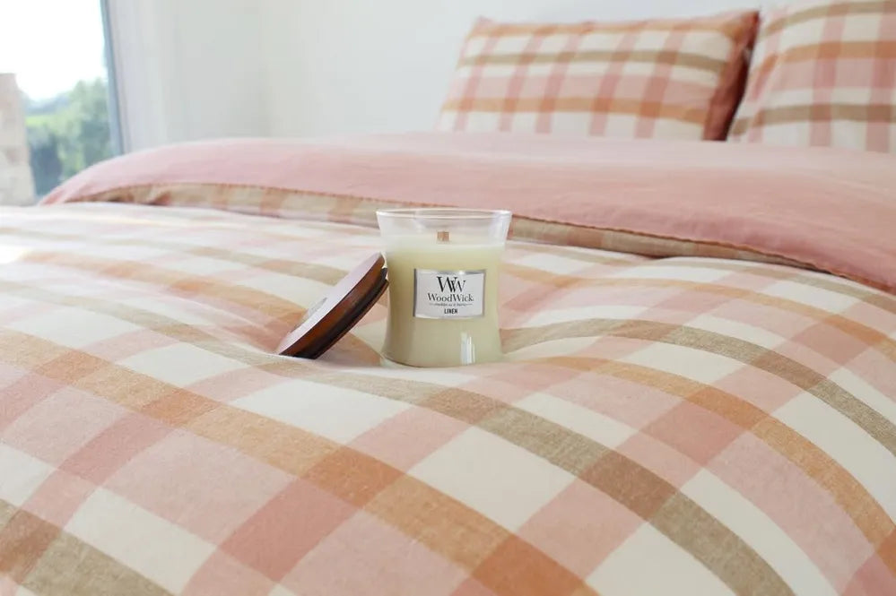 WoodWick Candle - Medium Linen