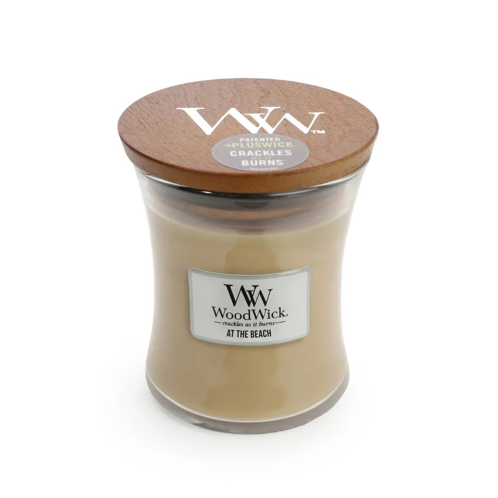 WoodWick Candle - Medium At the Beach