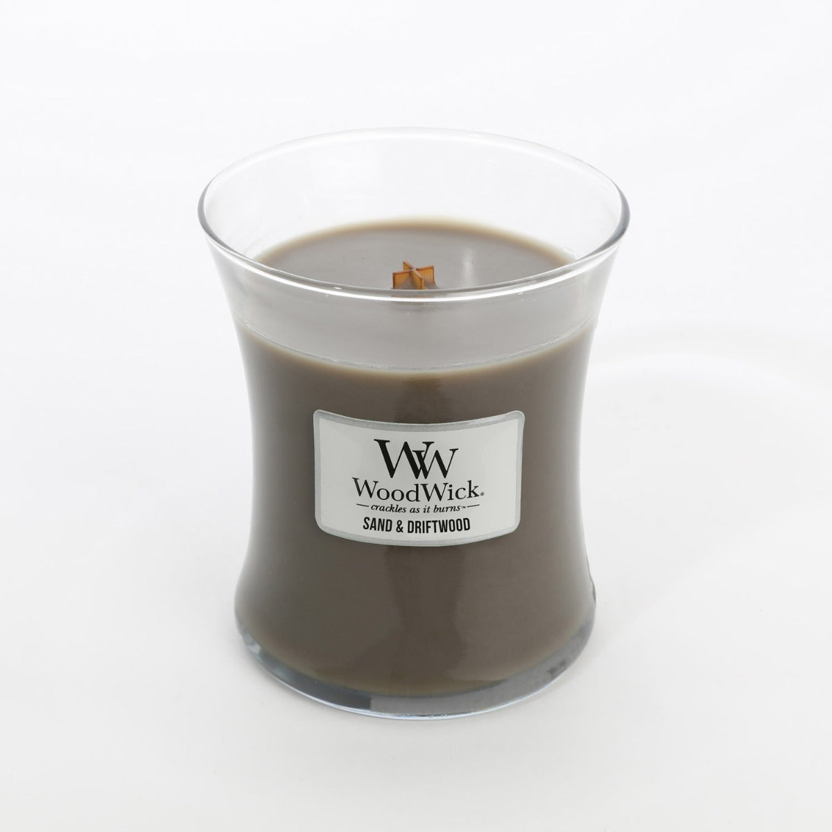 WoodWick Medium Candle - Sand & Driftwood