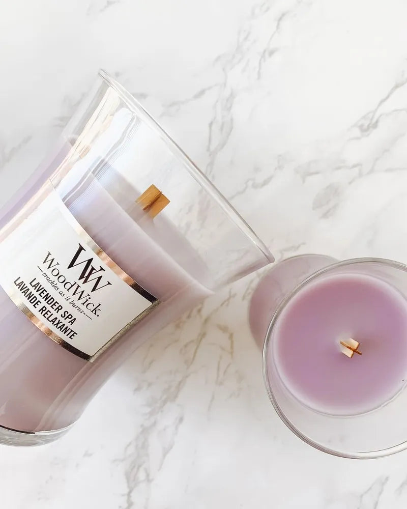 WoodWick Candle - Medium Lavender Spa
