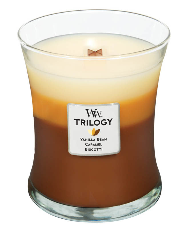 WoodWick Candle - Medium Trilogy Cafe Sweets
