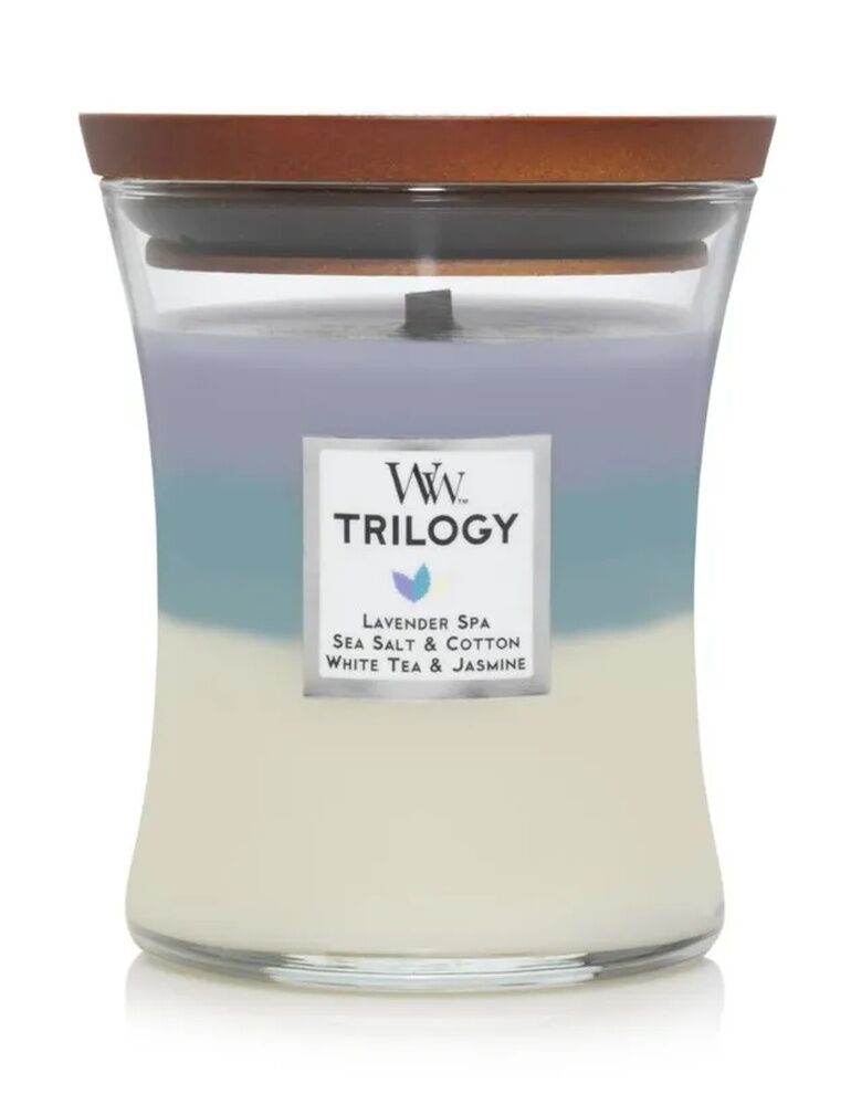 WoodWick Candle - Medium Trilogy Calming Retreat