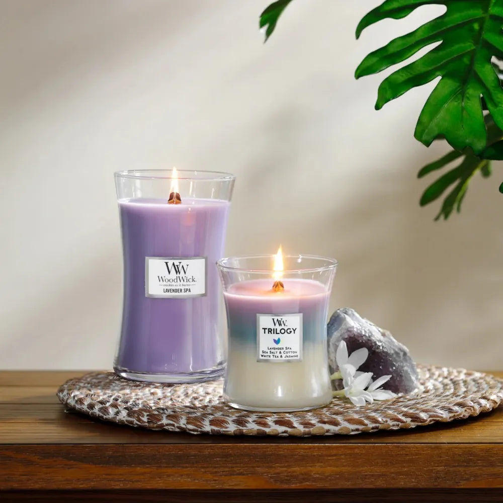 WoodWick Candle - Medium Trilogy Calming Retreat