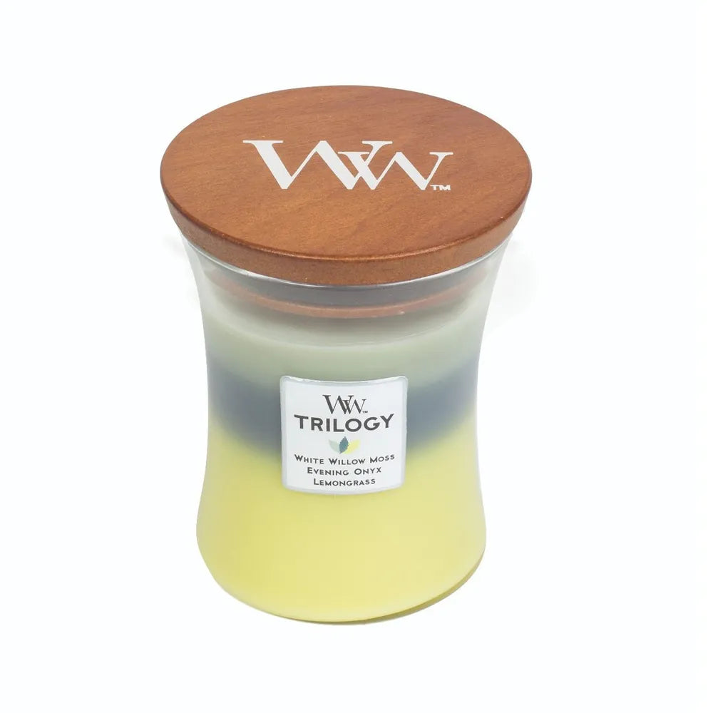 WoodWick Candle - Medium Trilogy Woodland Shade