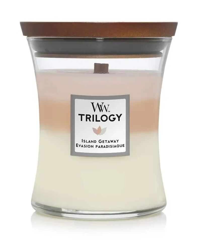 WoodWick Candle - Medium Trilogy Island Getaway