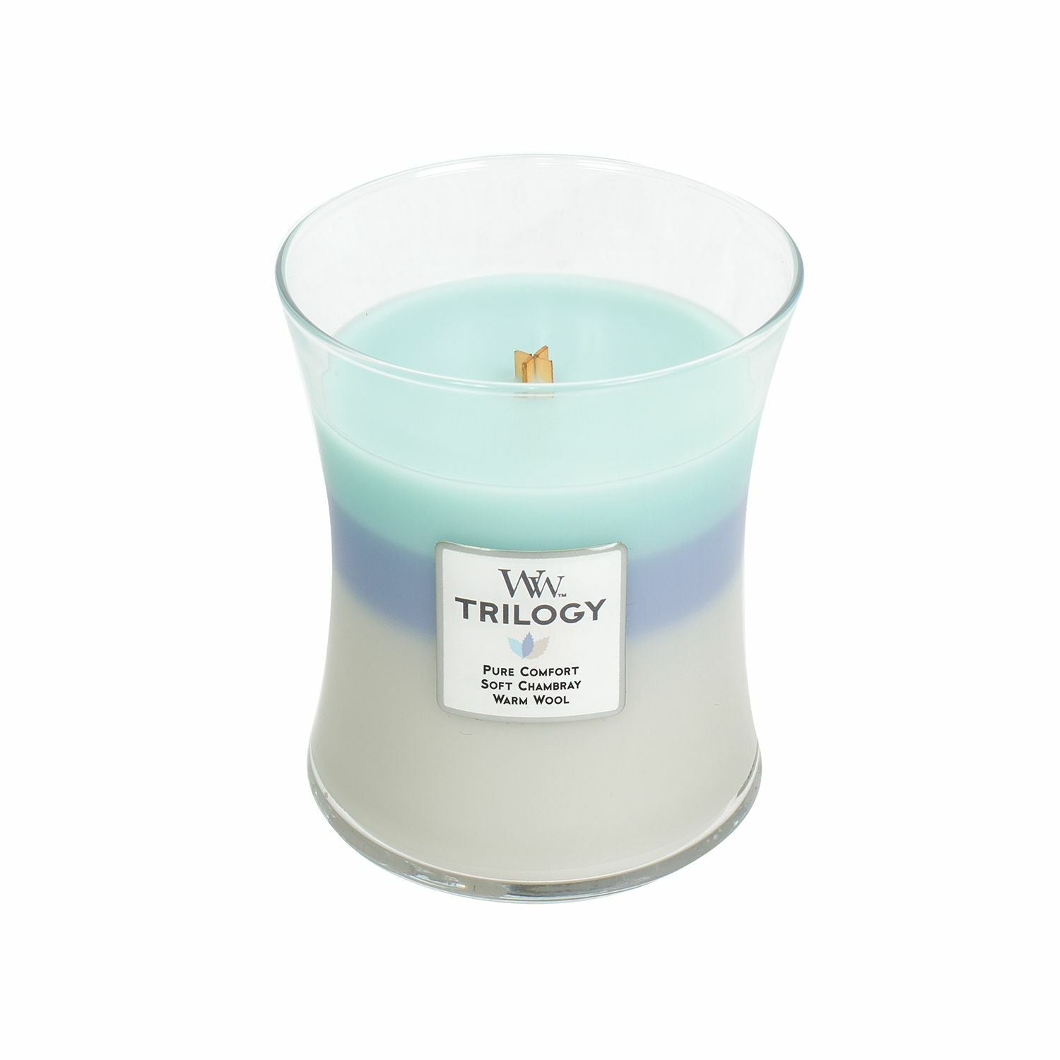 WoodWick Candle - Medium Trilogy Woven Comforts