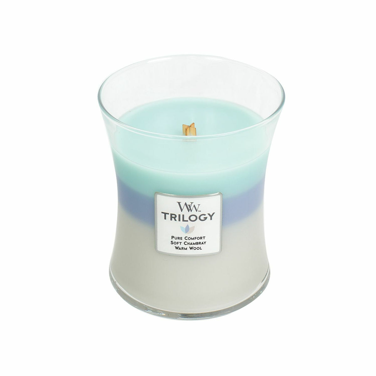 WoodWick Candle - Medium Trilogy Woven Comforts