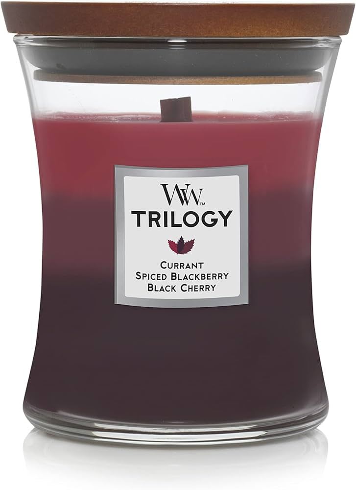 WoodWick Candle - Medium Trilogy Sun Ripened Berries