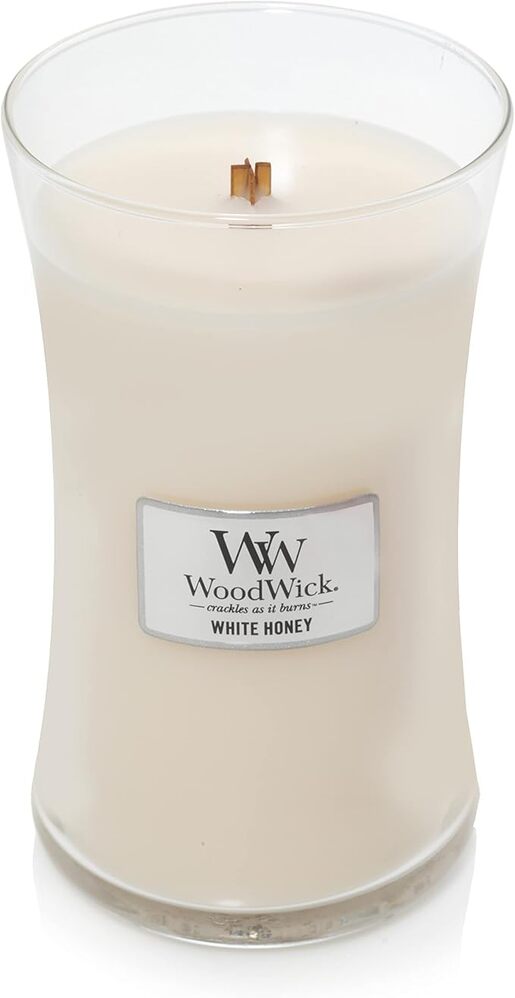 WoodWick Candle - Large White Honey