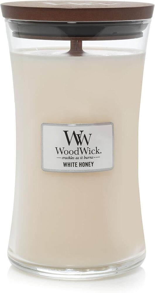 WoodWick Candle - Large White Honey