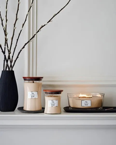 WoodWick Candle - Large White Honey